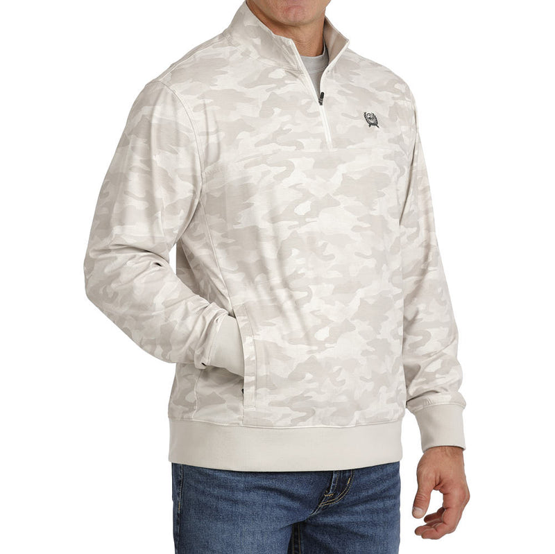 Cinch Men's Grey Camo Pullover