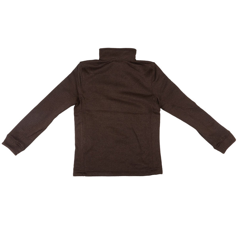 Cinch Boy's Brown Quarter Zip Pullover