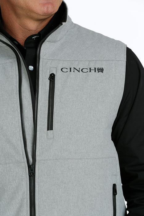 Cinch Men's Grey Bonded Vest