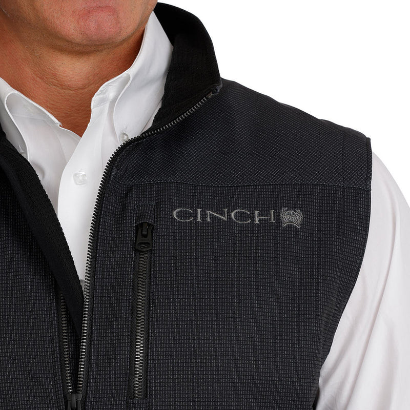 Cinch Men's Black Bonded Vest