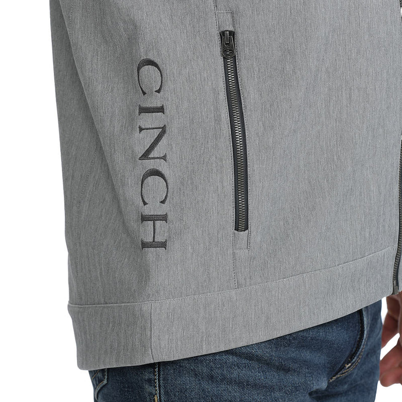 Cinch Men's Grey Water Repellent Bonded Vest