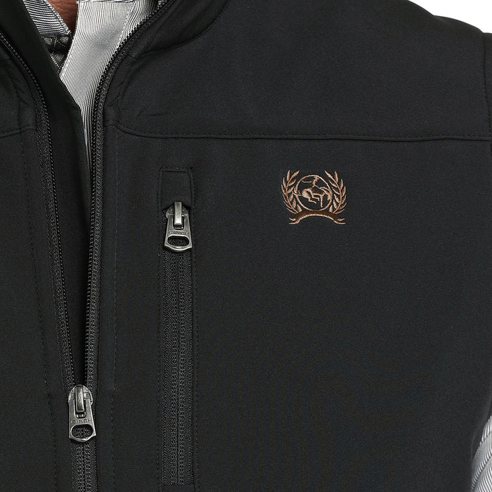 Cinch Men's Bonded Black Conceal Carry Vest