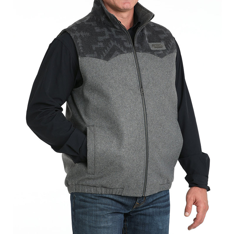 Cinch Men's Grey Conceal Carry Vest