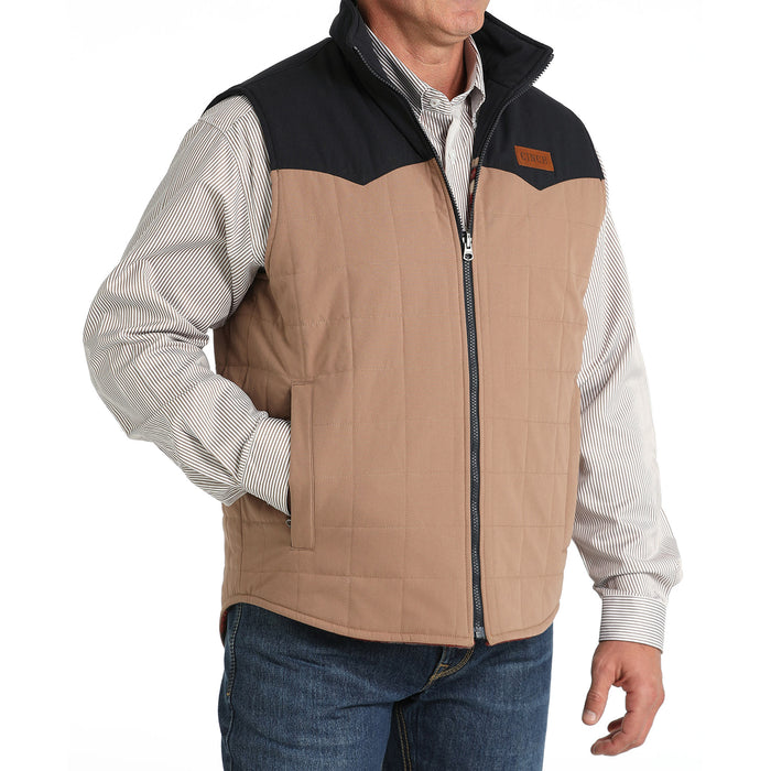 Cinch Men's Reversible Khaki Vest