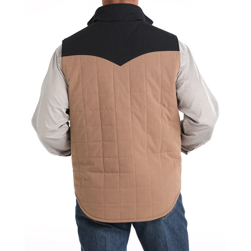 Cinch Men's Reversible Khaki Vest