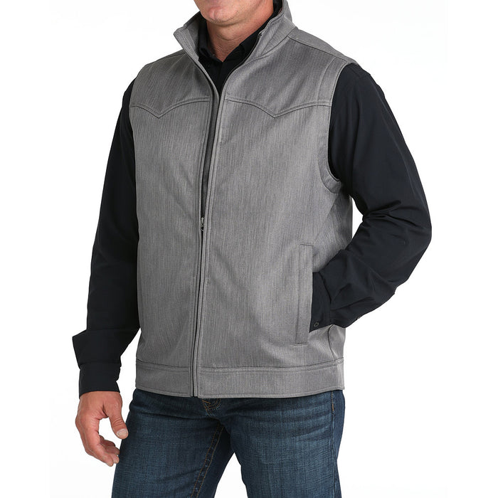 Cinch Men's Grey Bonded Conceal Carry Vest