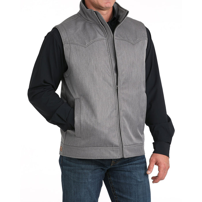 Cinch Men's Grey Bonded Conceal Carry Vest
