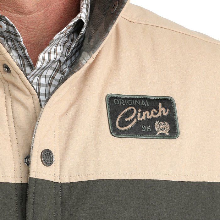 Cinch Men's Olive Reversible Vest