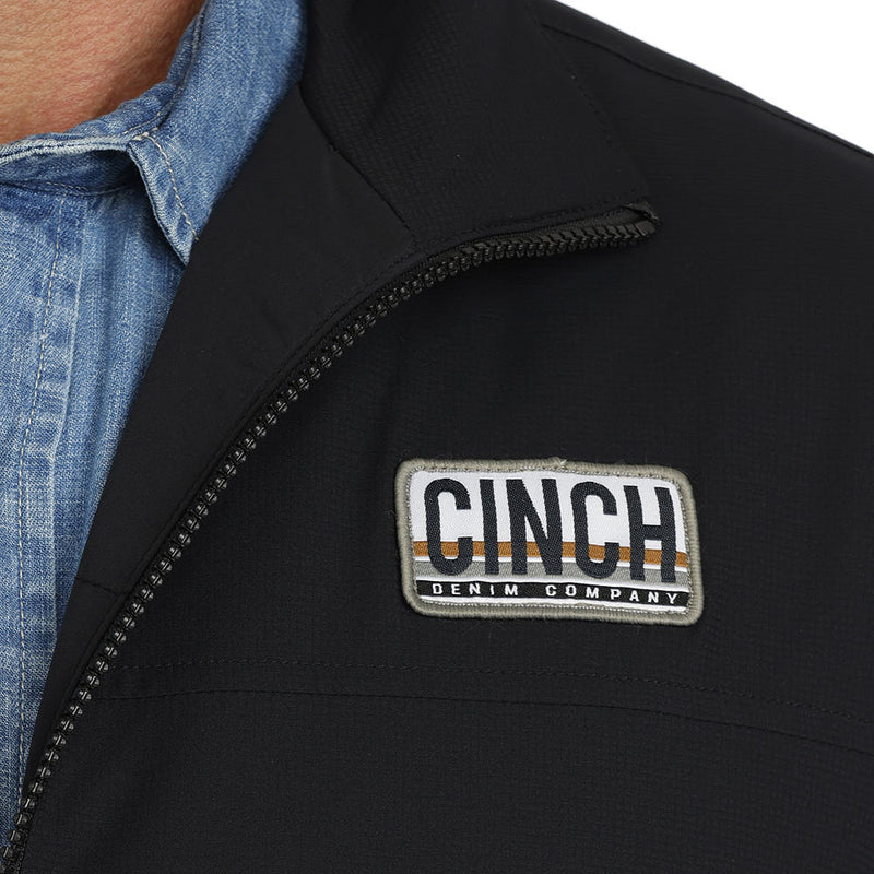 Cinch Men's Black Light Weight Vest