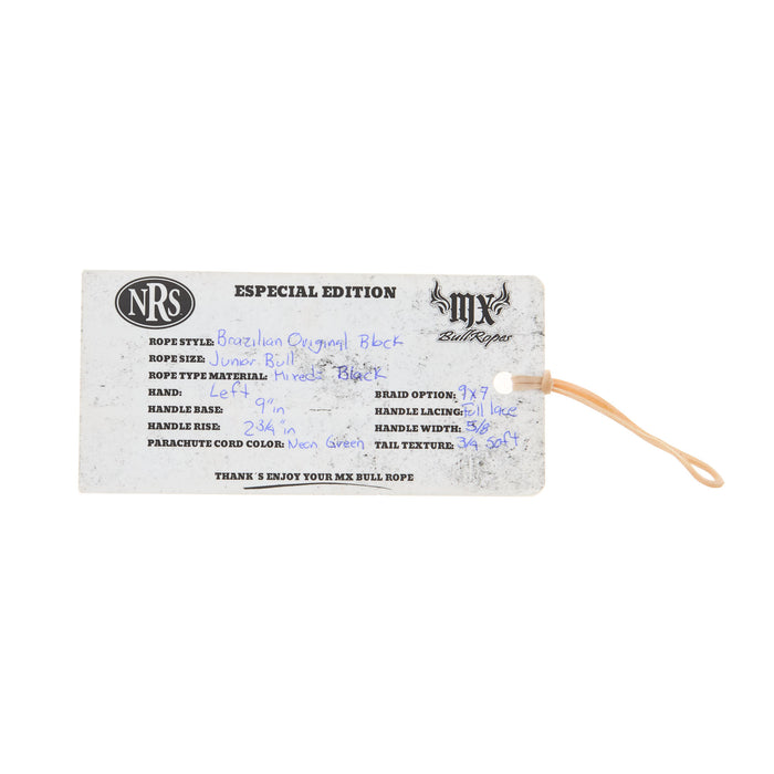 Mx Bull Ropes Brazilian Left Handed 5/8 Junior Bull Rope