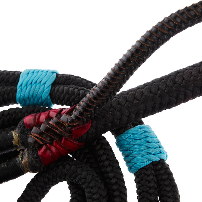 Mx Bull Ropes Brazilian Left Handed 7/8in Double Braid Turquoise Adult Pro Bull Rope