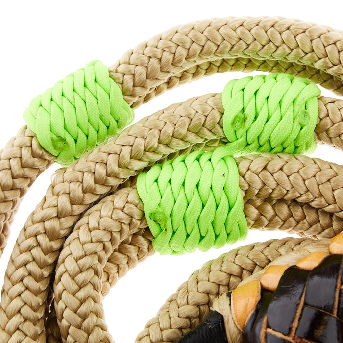 Mx Bull Ropes Pro American Left Handed 7/8in Lime Green Bull Rope