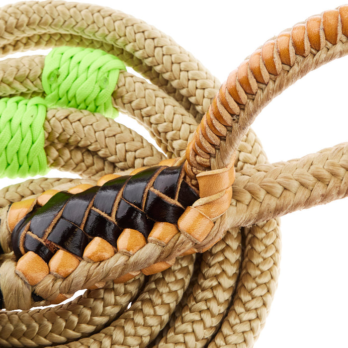 Mx Bull Ropes Pro American Left Handed 7/8in Lime Green Bull Rope