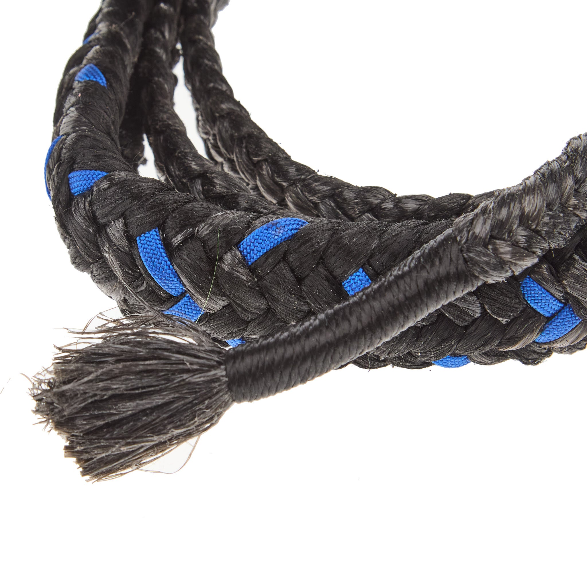 Mx Bull Ropes Brazilian Right Handed 5/8in. Double Braid Black and Roy