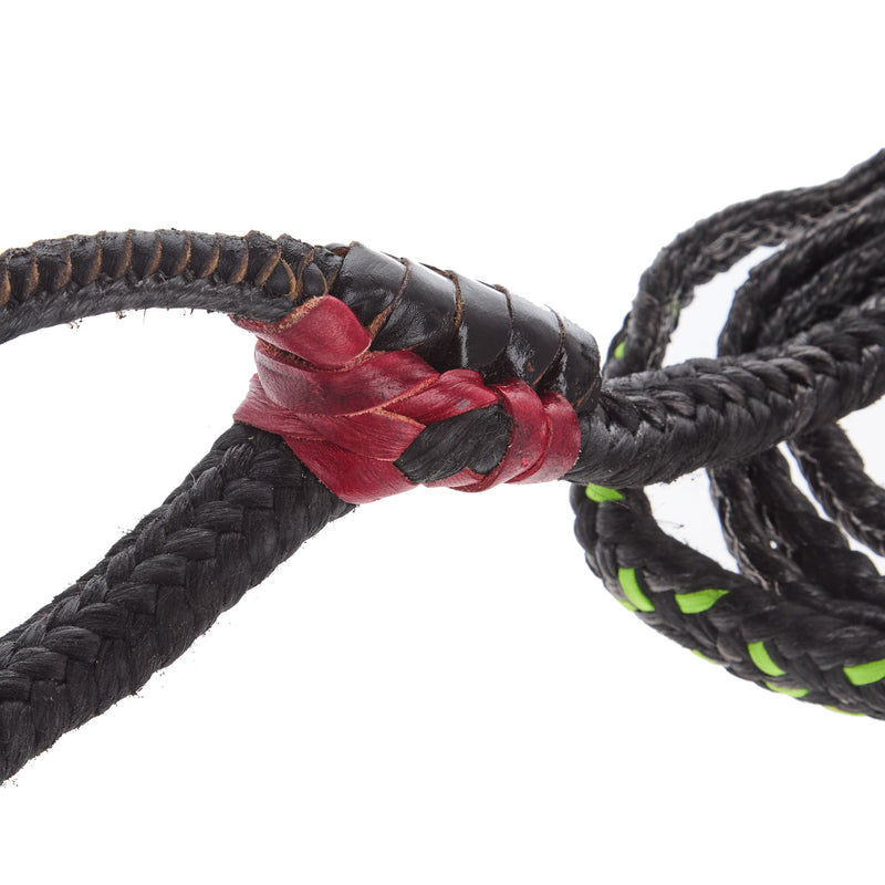 Mx Bull Ropes Brazilian Left Handed 7/8in. Double Braid Lime Adult Pro Bull Rope