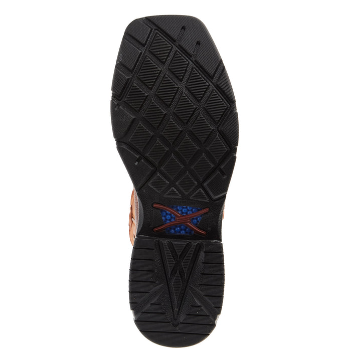 Twisted X Mens Ginger/Rust Soft Toe Western Work Boot