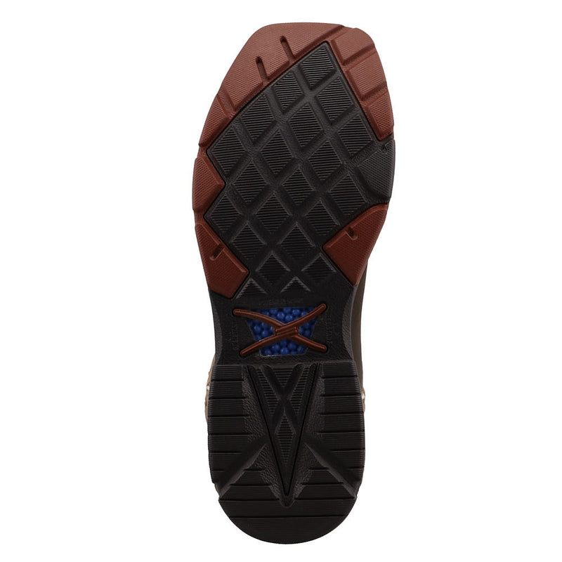Twisted X Men's Dark Brown Alloy Square Toe 12in Work Boot