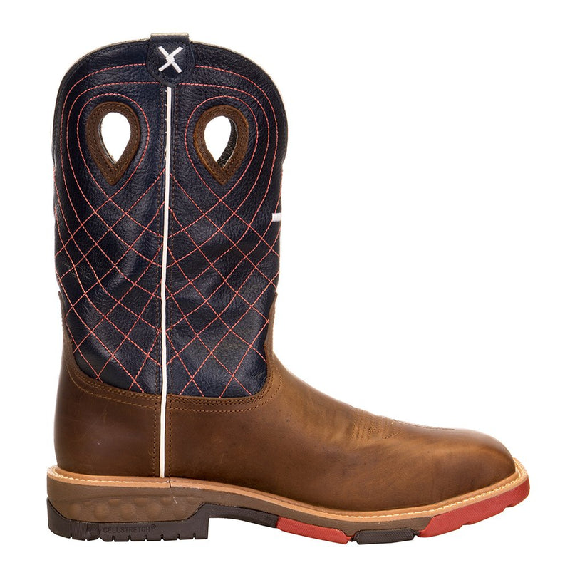 Twisted X Men's Cellstretch Brown 12