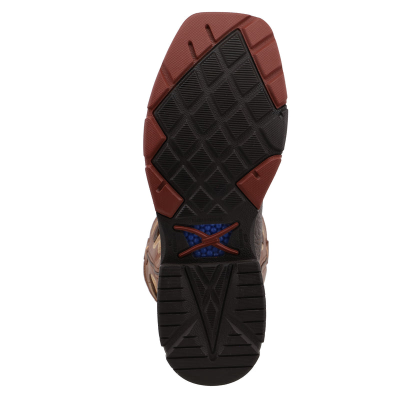 Twisted X Men's Smokey Chocolate 12in. Spice Top Alloy Toe Work Boot