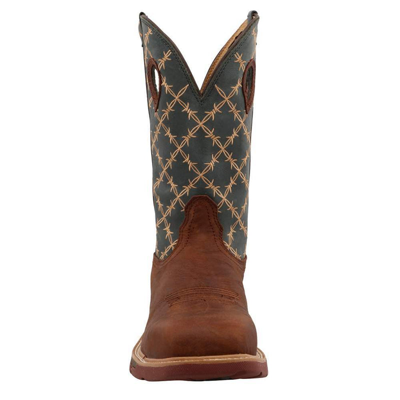 Twisted X Men`s Mocha 12in. Slate Top Nano Toe Work Boot