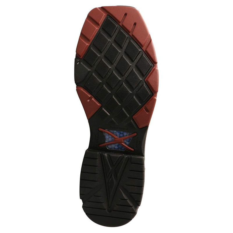 Twisted X Men's Brown Caiman Print 12in Top Boot