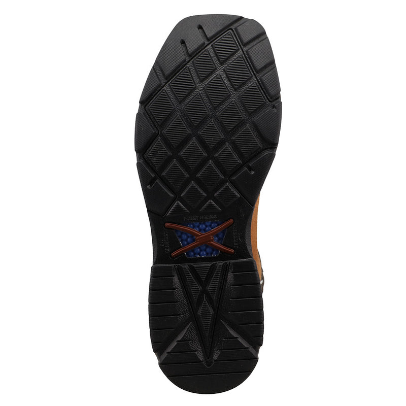 Twisted X Men's Brown 12In Soft Square Toe Work Boot