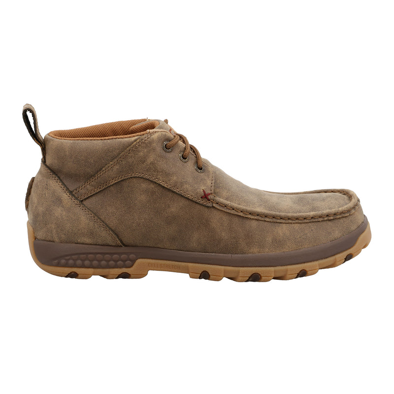 Twisted X Men's CellStretch Brown Bomber Casual Lace Up Shoe