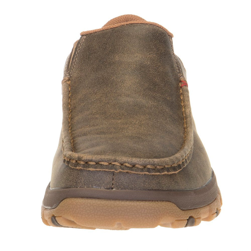 Twisted X Men's CellStretch Brown Bomber Casual Slip On Shoe