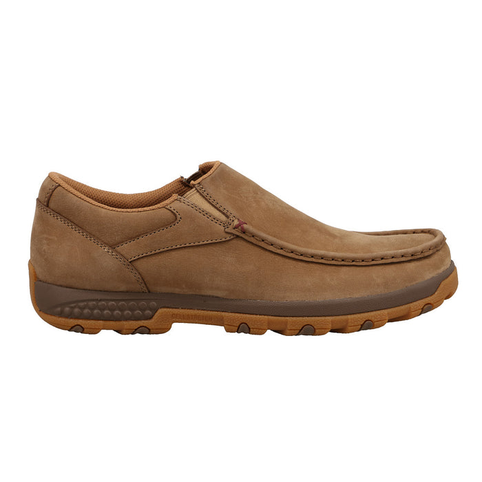 Twisted X Men's Camel Slip On Driving Moc