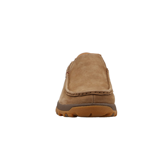 Twisted X Men's Camel Slip On Driving Moc