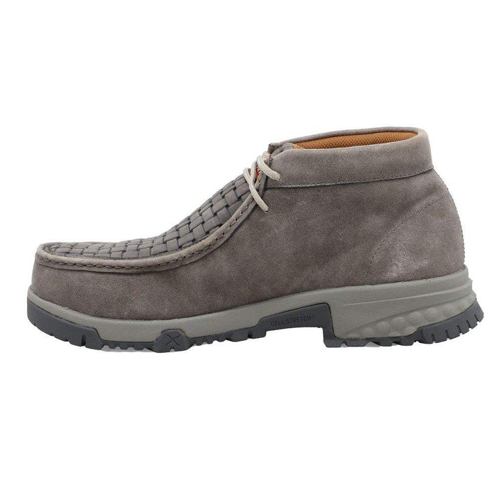 Twisted X Men`s Grey Nano Toe Driving Moc