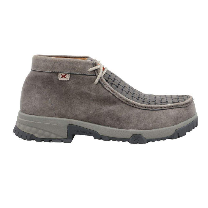 Twisted X Men`s Grey Nano Toe Driving Moc