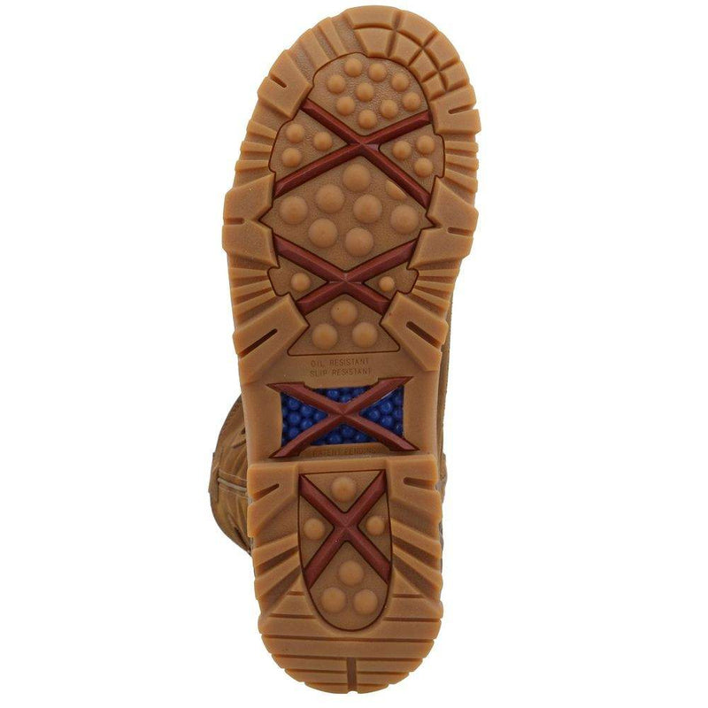 Twisted X Men's Distressed Saddle Nano Toe Pull On Work Boot