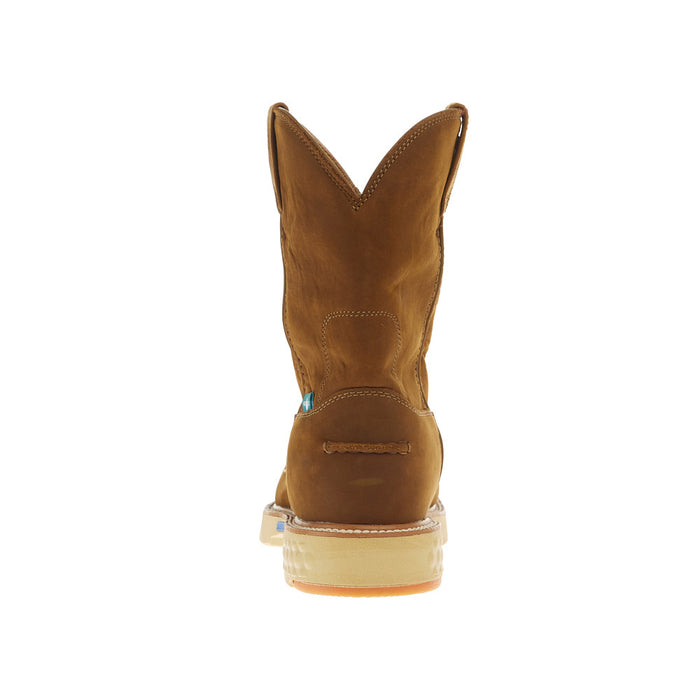 Twisted X Men`s 10In Brown H2O Nano Toe Pull On Round Toe Work Boot
