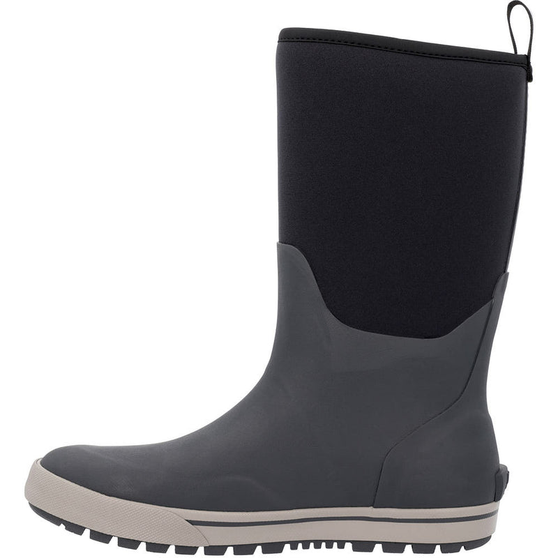 Muck Men's Xplorer 12in Black Slip On Rain Boot