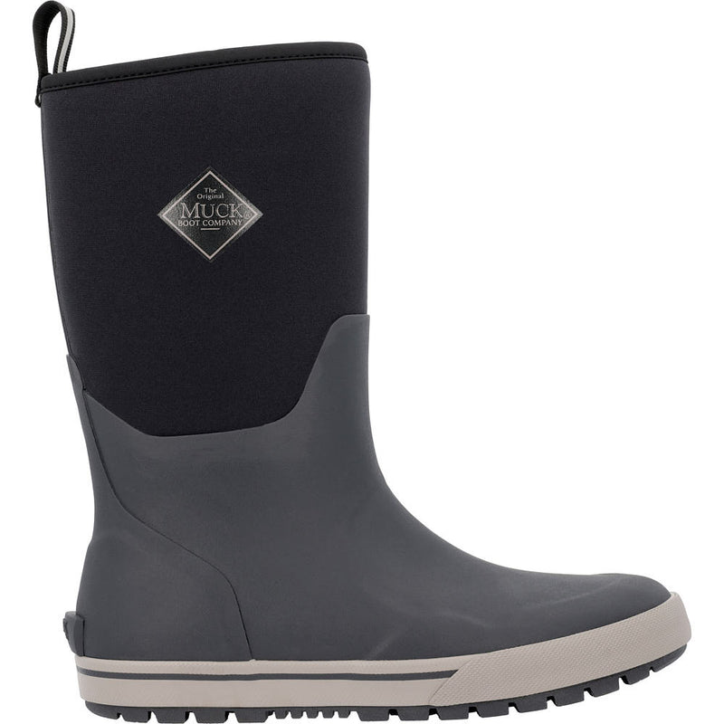 Muck Men's Xplorer 12in Black Slip On Rain Boot