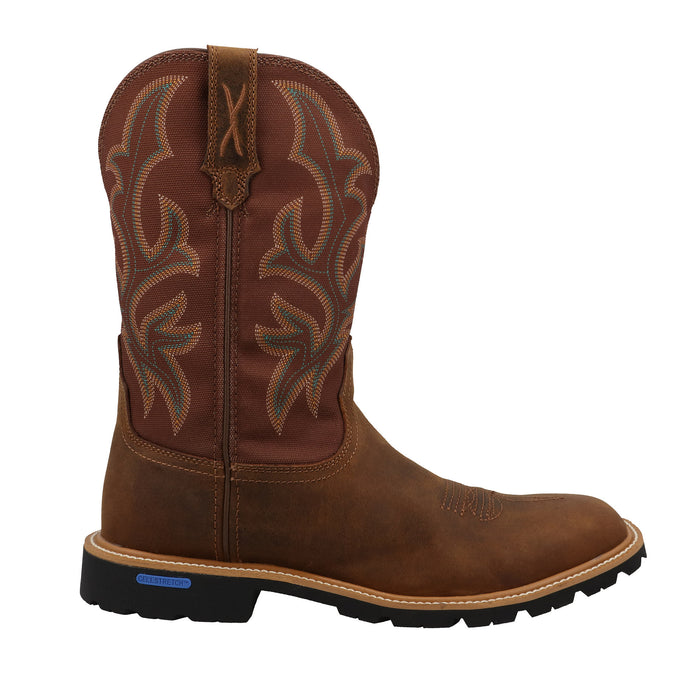 Twisted X Men`s Tech Hickory Vamp 11In Hickory Boot