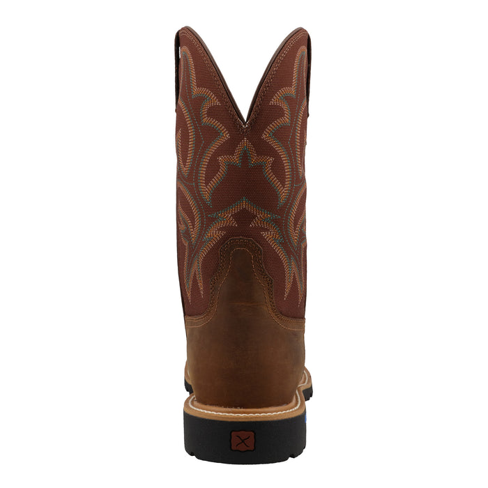 Twisted X Men`s Tech Hickory Vamp 11In Hickory Boot