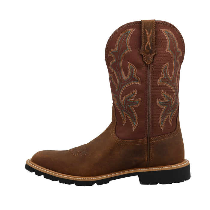 Twisted X Men`s Tech Hickory Vamp 11In Hickory Boot