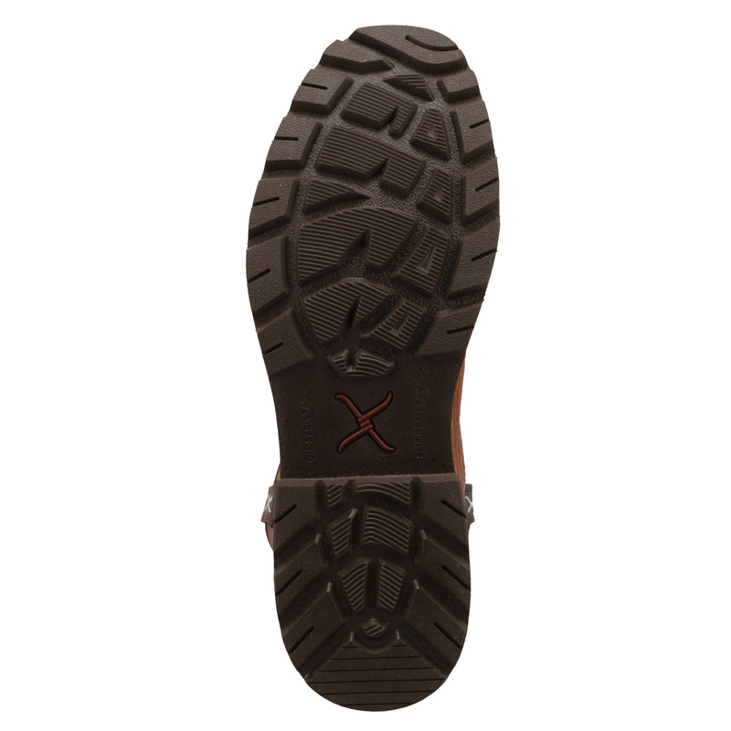 Twisted X Men`s Tech Umber Vamp 11In Baked Clay Top