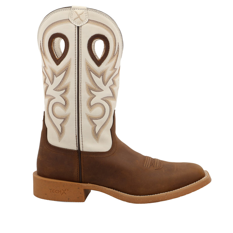 Twisted X Men's 12in. Tech X Hazel & Ivory Boot