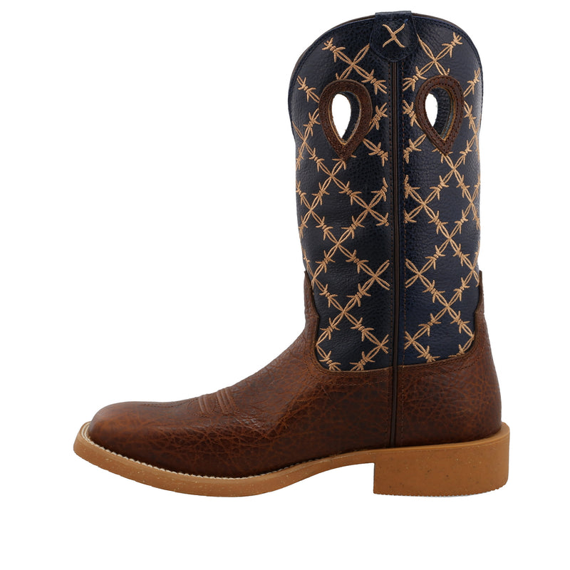 Twisted X Men's TechRustic Brown and Navy Boot