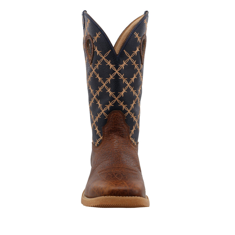Twisted X Men's TechRustic Brown and Navy Boot
