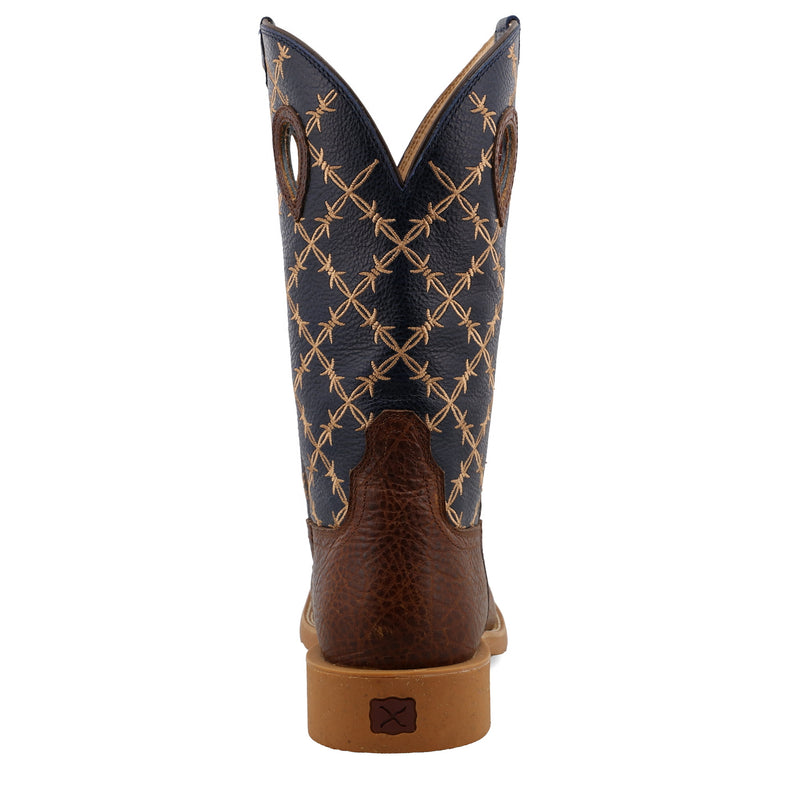 Twisted X Men's TechRustic Brown and Navy Boot
