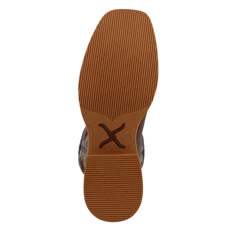 Twisted X Men's TechRustic Brown and Navy Boot