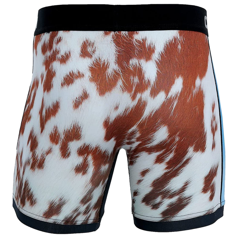 Cinch Men's 6 Inch Cow Boxer Brief