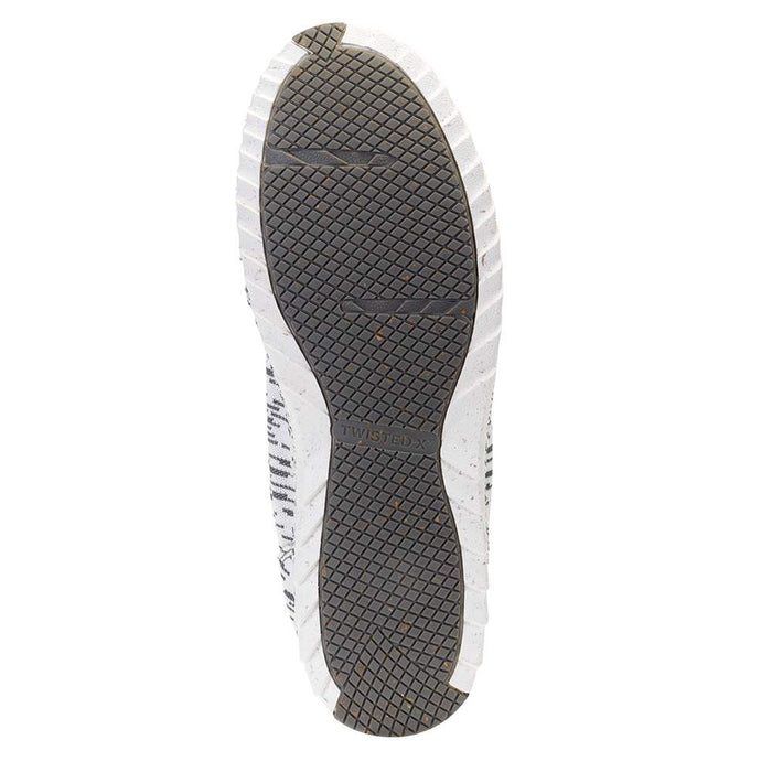 Twisted X Men's Zero-X White Gray Lace Up Casual Shoe