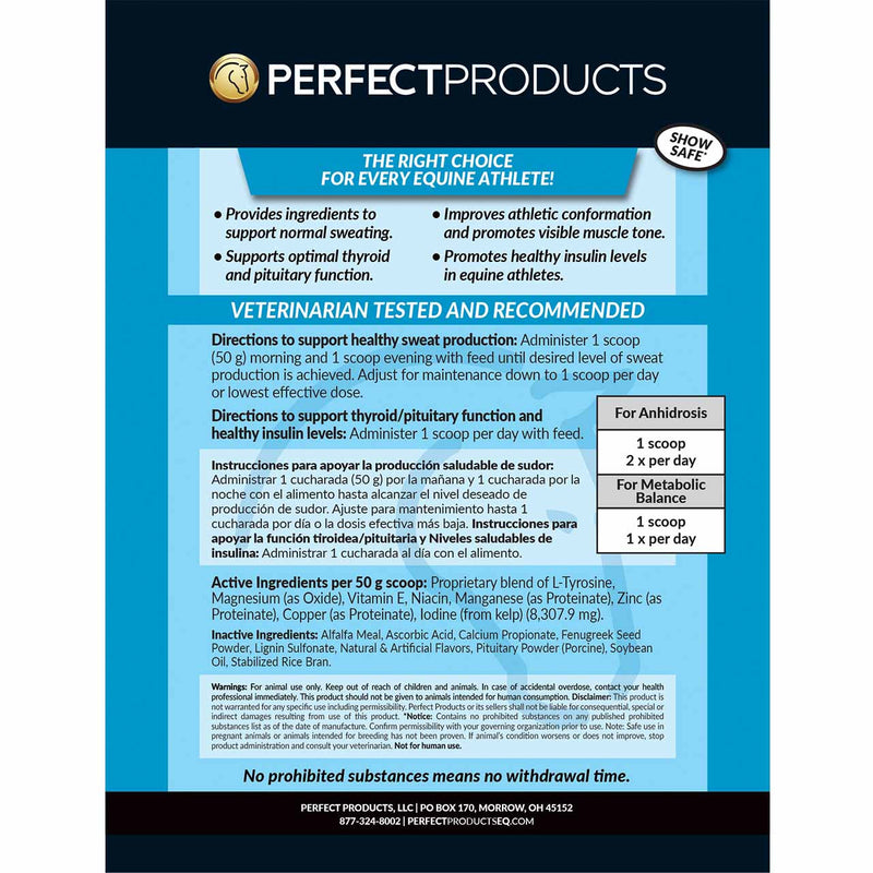 Perfect Products MetaSweat Pellets 3lb