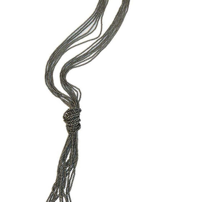 West And Company 6 Str Faux Navajo Pearl Necklace