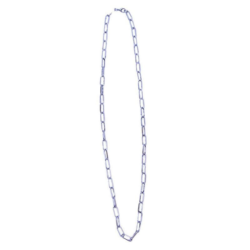 West And Company Silver 32in. Chain Necklace